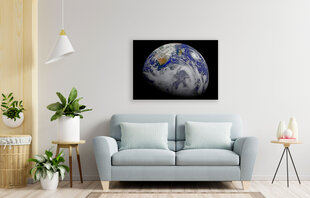 Maalaus Maa avaruudesta, 100 x 70 cm hinta ja tiedot | Taulut | hobbyhall.fi