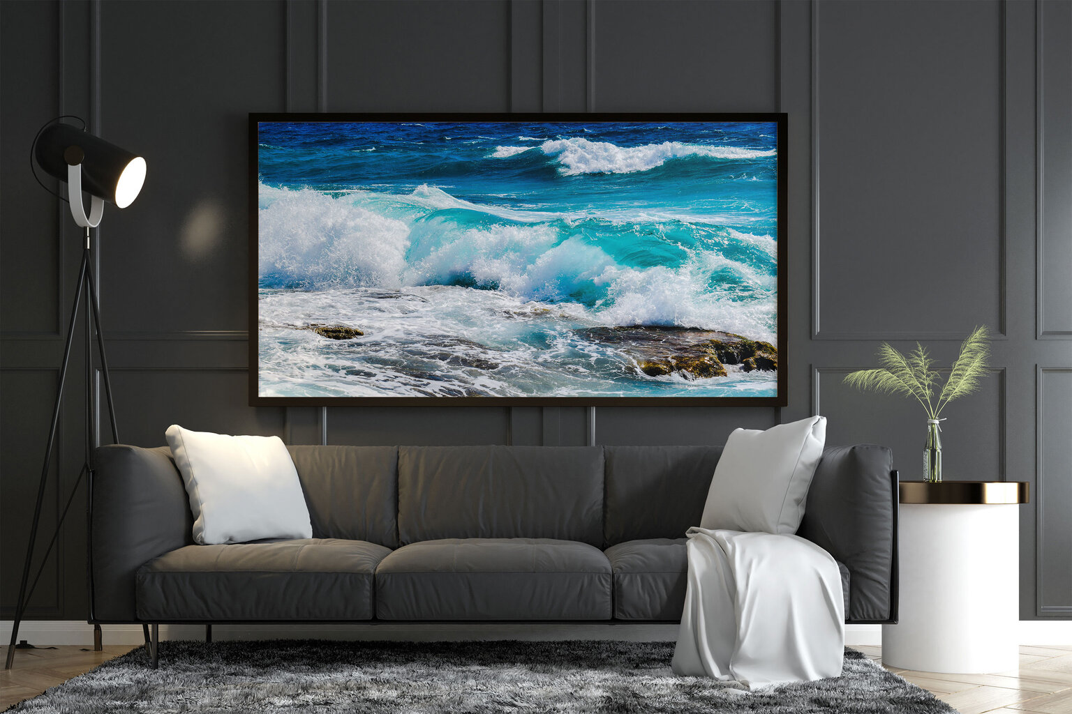 Maalaus Ocean, 100 x 70 cm hinta ja tiedot | Taulut | hobbyhall.fi