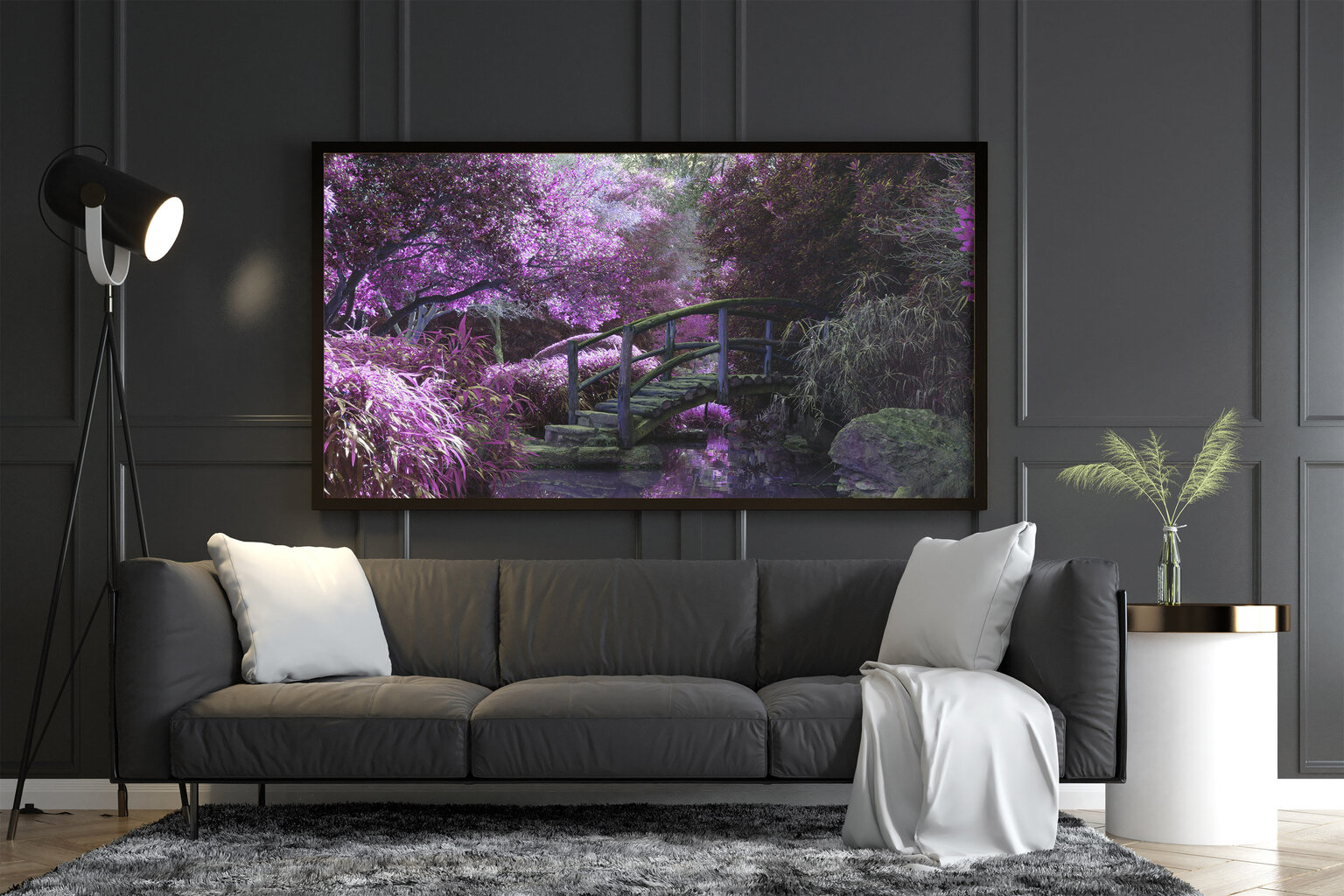 Maalaus Mystic Garden, 100 x 70 cm hinta ja tiedot | Taulut | hobbyhall.fi