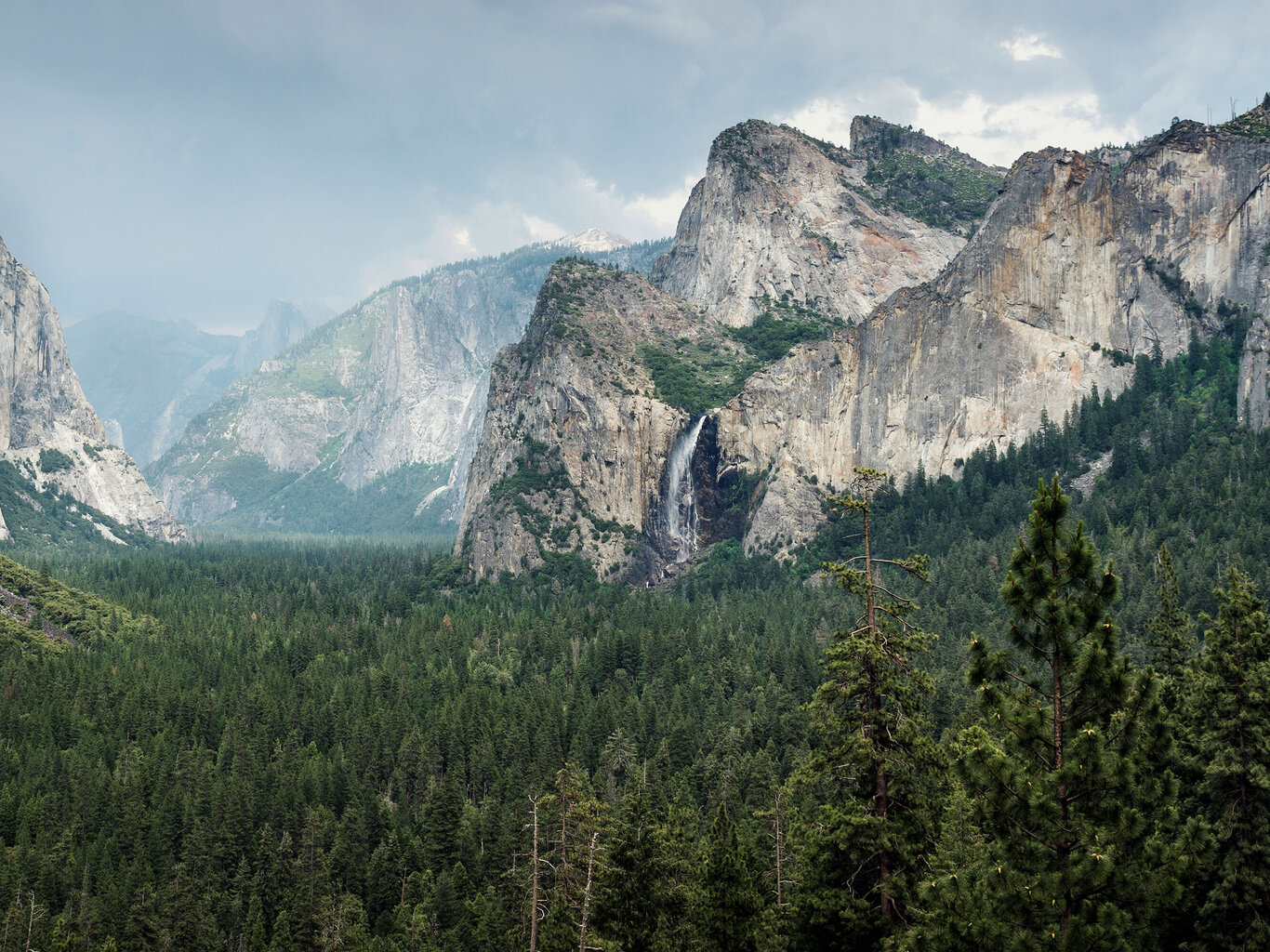 Maalaus Yosemiten kansallispuisto, 100 x 70 cm hinta ja tiedot | Taulut | hobbyhall.fi