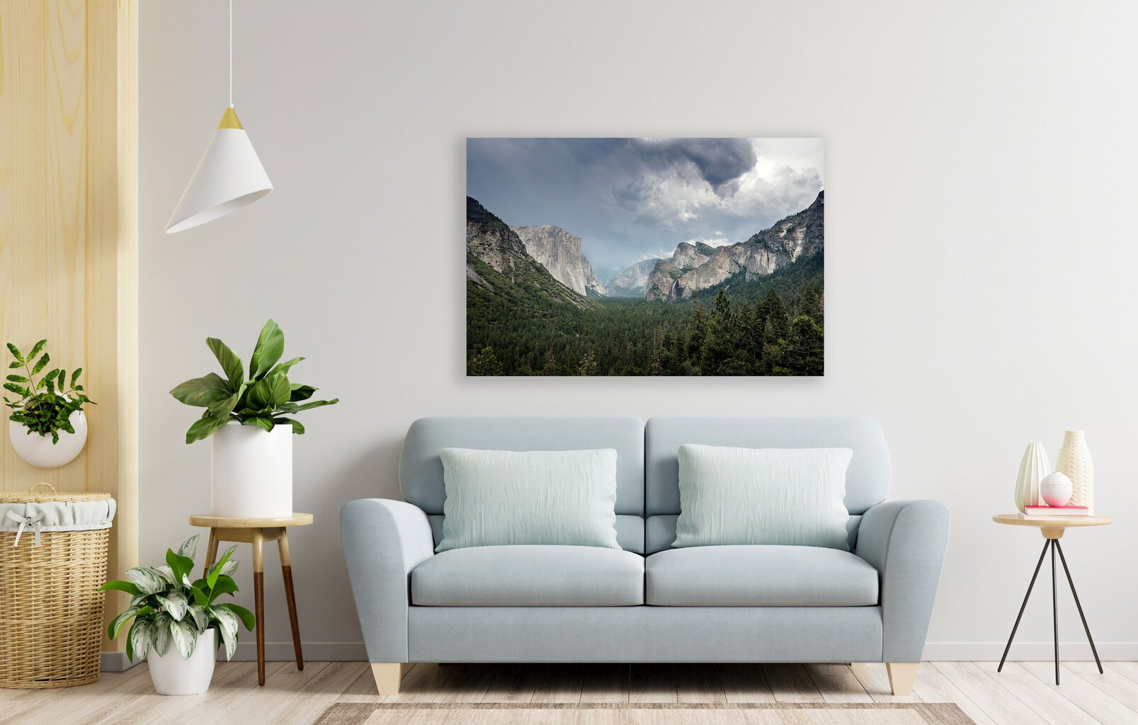 Maalaus Yosemiten kansallispuisto, 100 x 70 cm hinta ja tiedot | Taulut | hobbyhall.fi