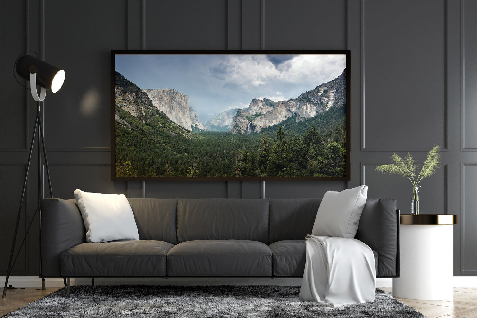 Maalaus Yosemiten kansallispuisto, 100 x 70 cm hinta ja tiedot | Taulut | hobbyhall.fi