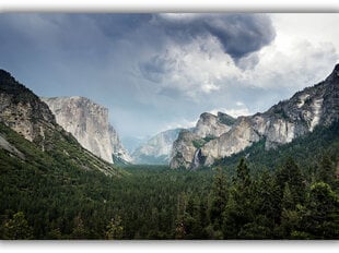 Maalaus Yosemiten kansallispuisto, 100 x 70 cm hinta ja tiedot | Taulut | hobbyhall.fi