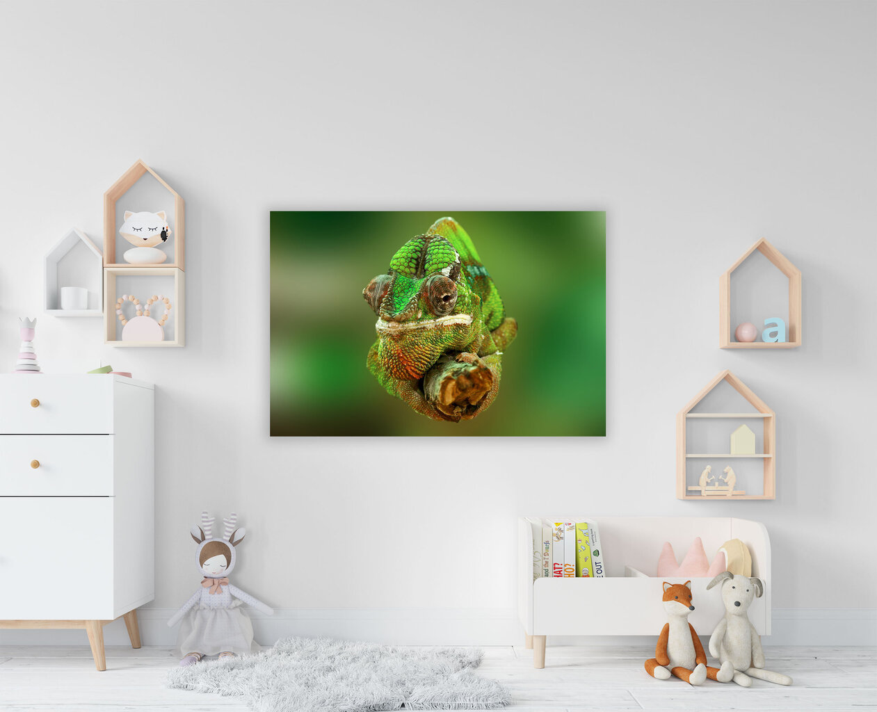Maalaus Chameleon, 100 x 70 cm hinta ja tiedot | Taulut | hobbyhall.fi