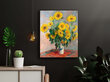 Jäljennös Auringonkukkakimppu (Claude Monet), 100 x 70 cm. hinta ja tiedot | Taulut | hobbyhall.fi
