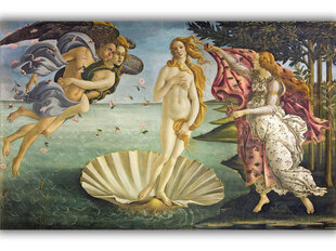 Jäljennös Venuksen syntymä (Sandro Botticelli), 100 x 70 cm hinta ja tiedot | Taulut | hobbyhall.fi