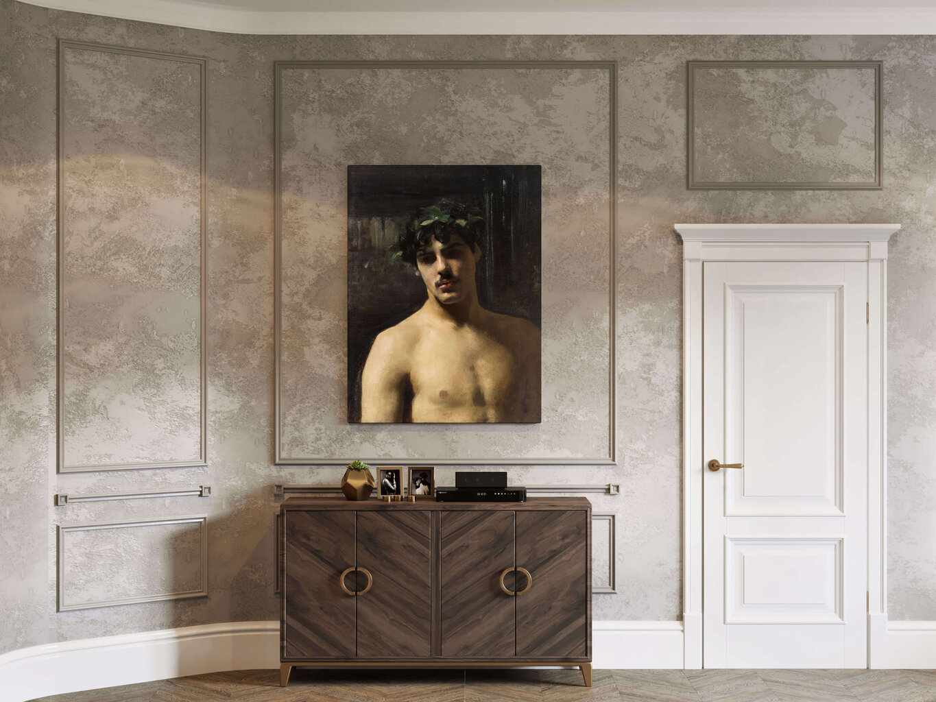 Jäljennys Mies laakereille (John Singer Sargent), 100 x 70 cm hinta ja tiedot | Taulut | hobbyhall.fi
