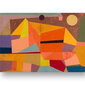 Jäljennös Iloinen vuoristomaisema (Paul Klee), 100 x 70 cm hinta ja tiedot | Taulut | hobbyhall.fi