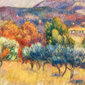 Reproduktio Mount Sainte-Victoire (Pierre-Auguste Renoir), 100 x 70 cm hinta ja tiedot | Taulut | hobbyhall.fi