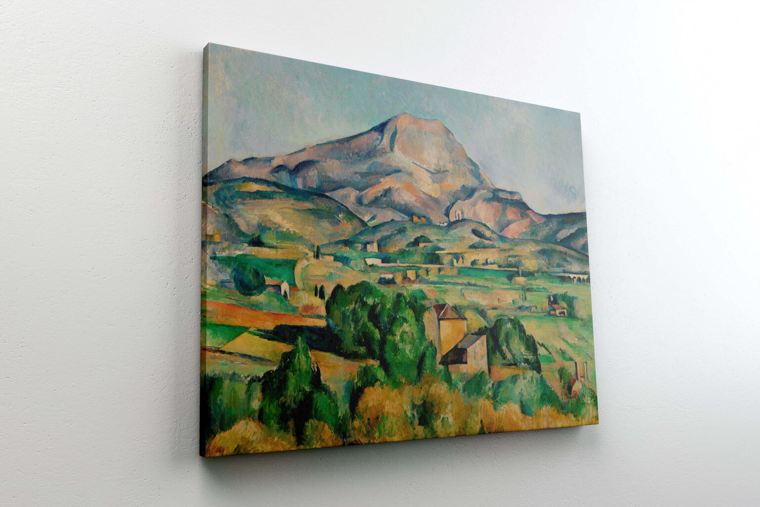 Jäljennös Mont Sainte-Victoire (Paul Cézanne), 100 x 70 cm hinta ja tiedot | Taulut | hobbyhall.fi