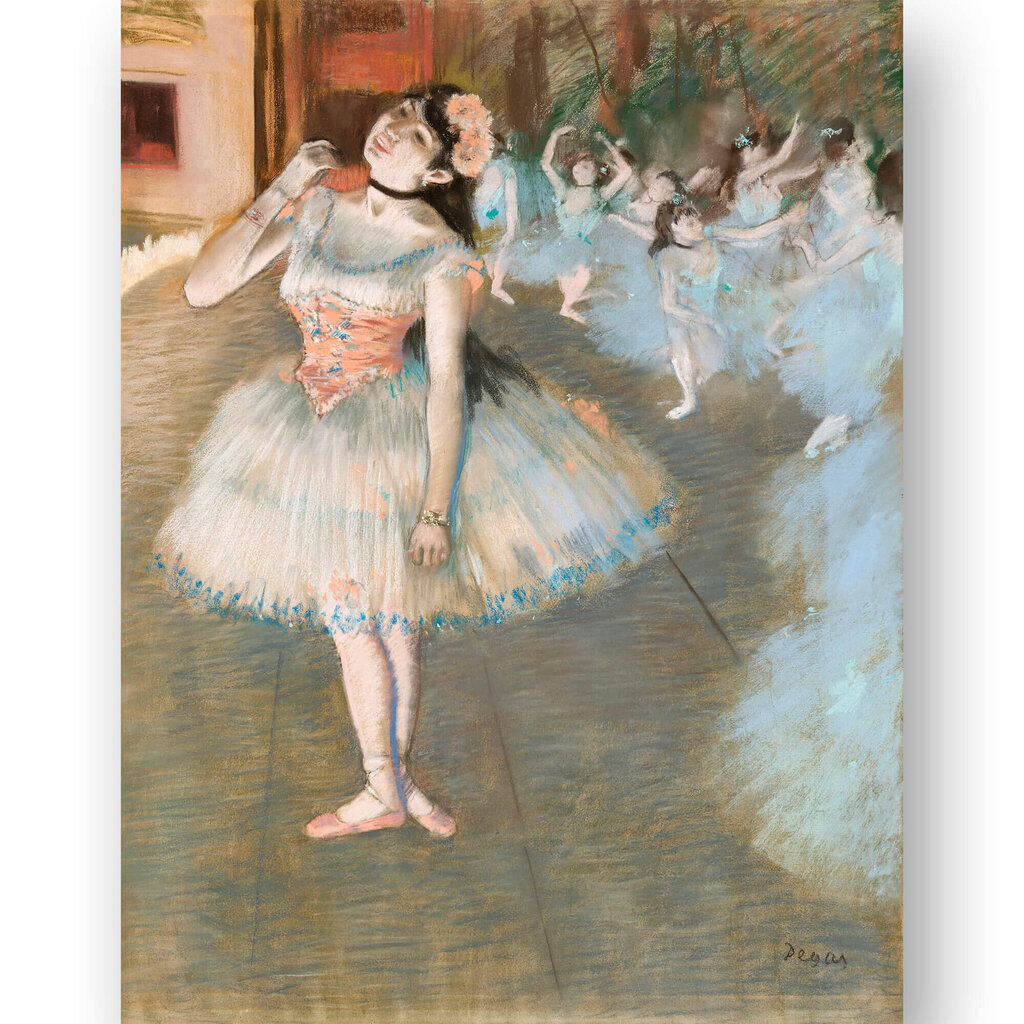 Jäljennös Tähti (Edgar Degas), 100 x 70 cm hinta ja tiedot | Taulut | hobbyhall.fi