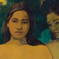 Jäljennös Kaksi tahitilaista naista (Paul Gauguin), 100 x 70 cm hinta ja tiedot | Taulut | hobbyhall.fi