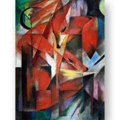 Ketut (Franz Marc), 100 x 70 cm hinta ja tiedot | Taulut | hobbyhall.fi