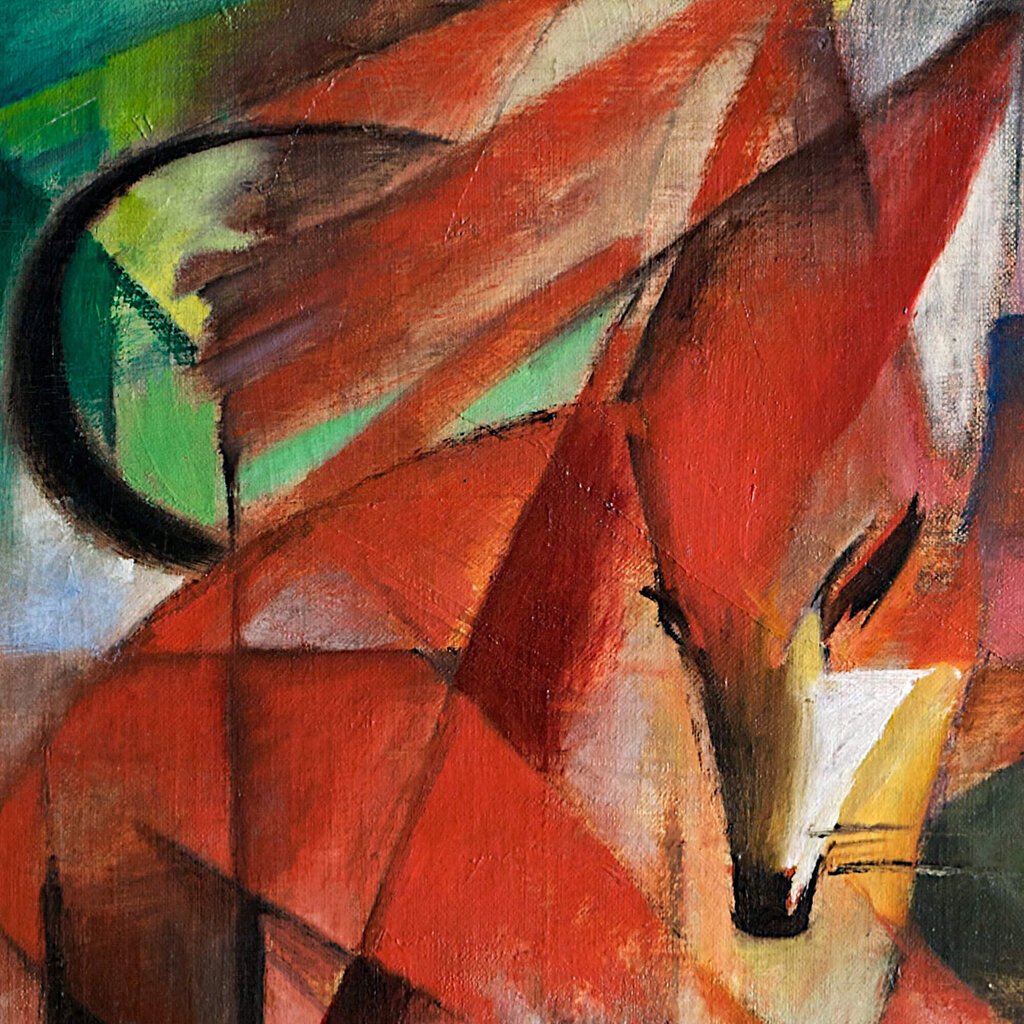 Ketut (Franz Marc), 100 x 70 cm hinta ja tiedot | Taulut | hobbyhall.fi