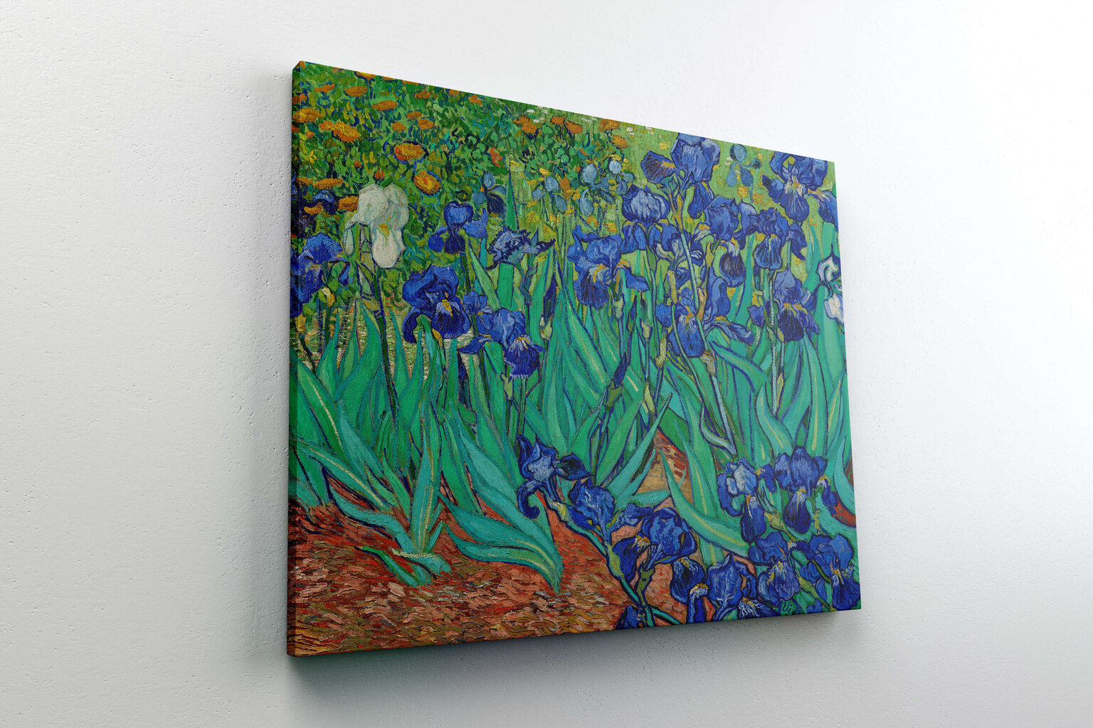 Iirikset jäljennös (1889) (Vincent Van Gogh), 100 x 70 cm hinta ja tiedot | Taulut | hobbyhall.fi