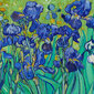 Iirikset jäljennös (1889) (Vincent Van Gogh), 100 x 70 cm hinta ja tiedot | Taulut | hobbyhall.fi