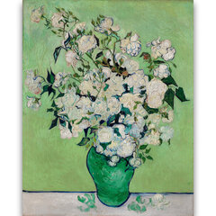 Jäljennös Roses (1890) (Vincent Van Gogh), 100 x 70 cm hinta ja tiedot | Taulut | hobbyhall.fi