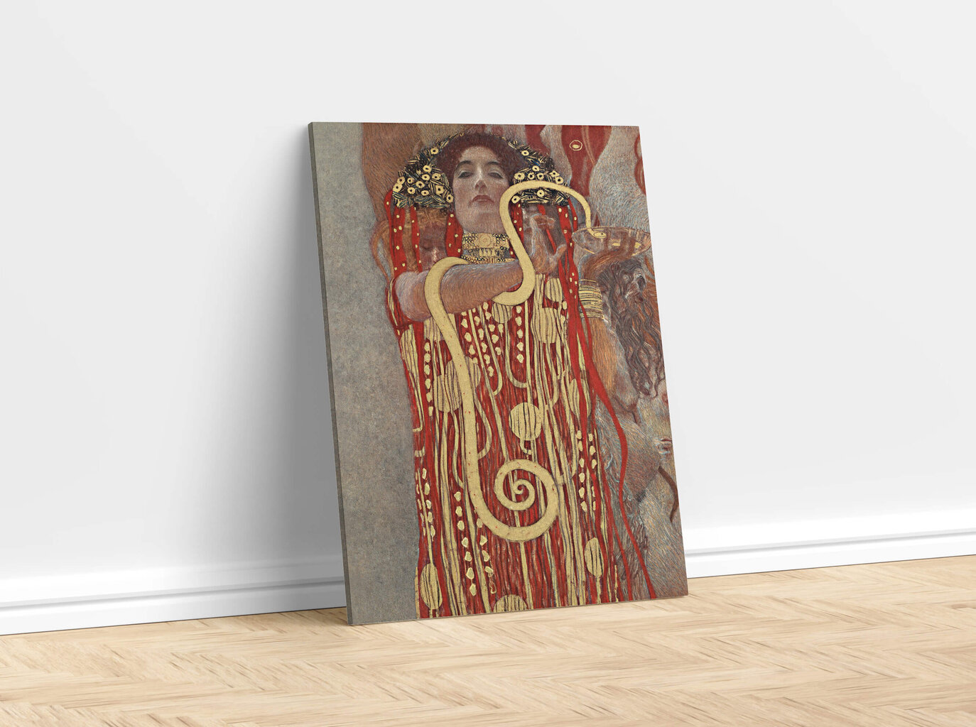 Jäljennös Hygieia (Gustav Klimt), 100 x 70 cm hinta ja tiedot | Taulut | hobbyhall.fi