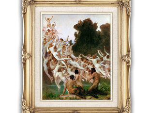 Maalaus Oreade (Wilhelm-Adolphe Bouguereau), 100 x 70 cm hinta ja tiedot | Taulut | hobbyhall.fi