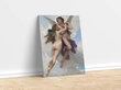 Jäljennös Cupid ja Psyche (Wilhelm-Adolphe Bouguereau), 100 x 70 cm hinta ja tiedot | Taulut | hobbyhall.fi