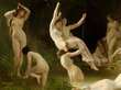Jäljennys Nymphea (William-Adolphe Bouguereau), 100 x 70 cm hinta ja tiedot | Taulut | hobbyhall.fi