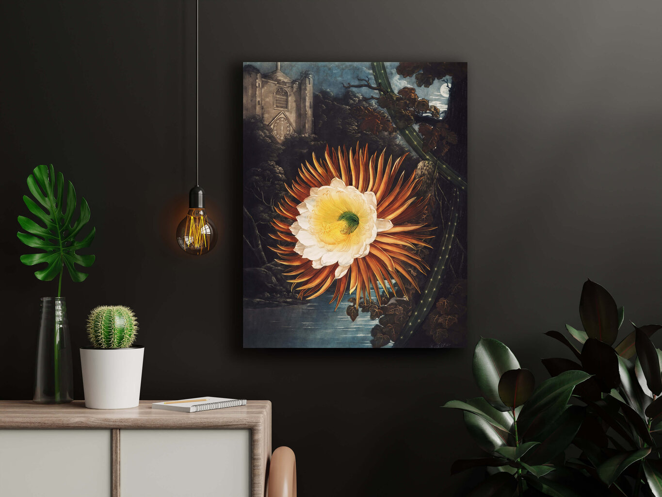 Juliste Night Cereus, 59 x 84 cm (A1), hinta ja tiedot | Taulut | hobbyhall.fi