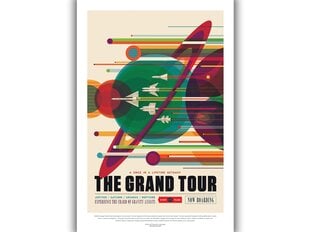 Juliste NASA: Grand Tour, 59 x 84 cm (A1), hinta ja tiedot | Taulut | hobbyhall.fi