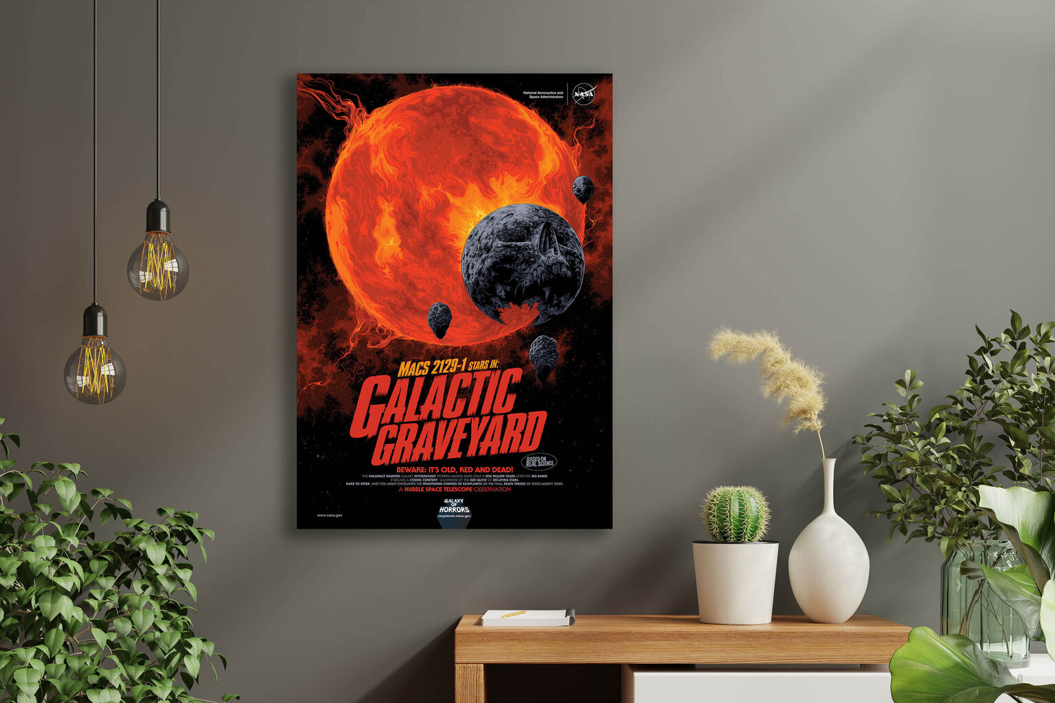 Juliste NASA: Graveyard of the Galaxy, 59 x 84 cm (A1), hinta ja tiedot | Taulut | hobbyhall.fi