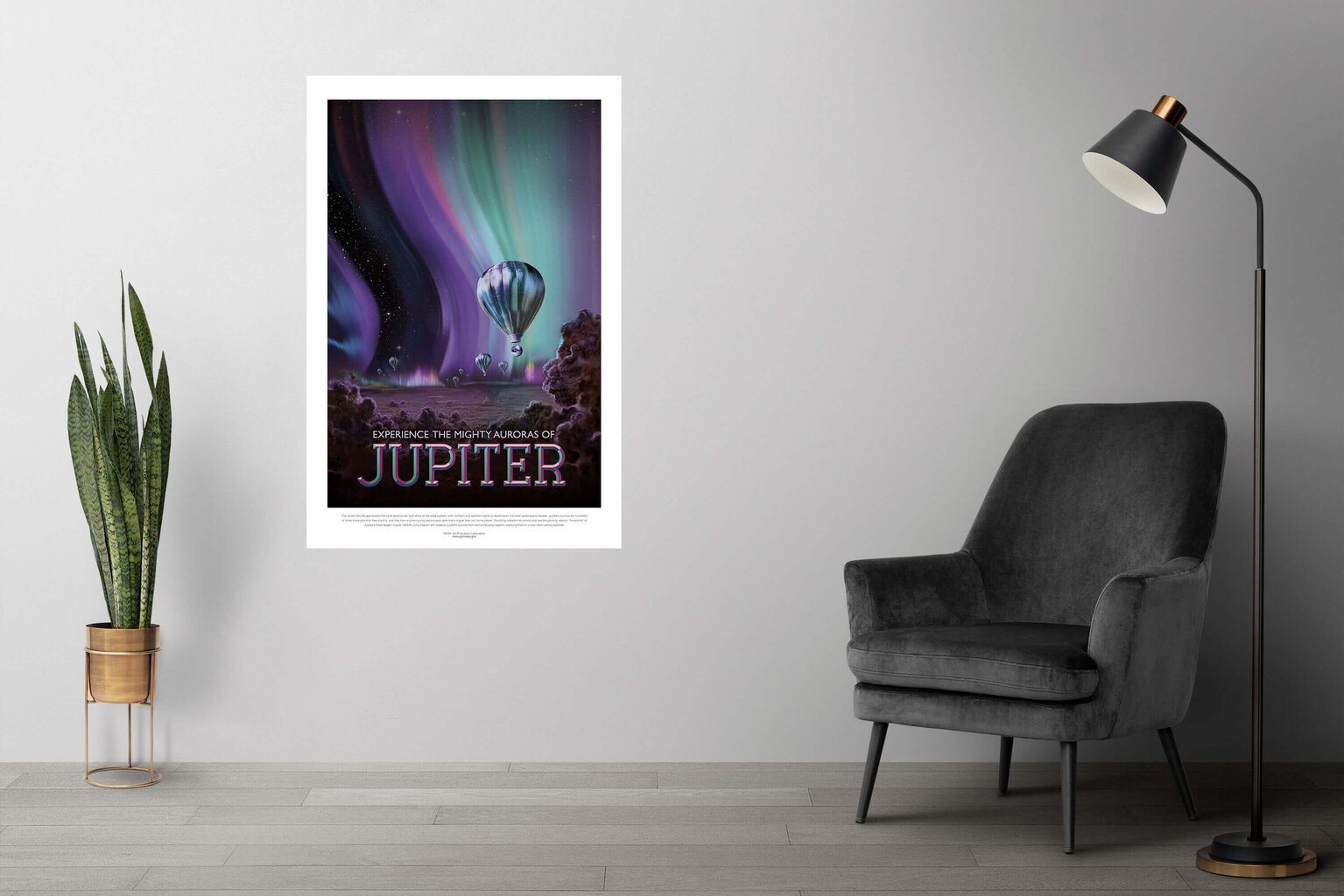 Juliste NASA: Jupiter, 59 x 84 cm (A1), hinta ja tiedot | Taulut | hobbyhall.fi
