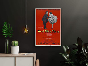 Juliste Vintage West Side Story, 59 x 84 cm (A1), hinta ja tiedot | Taulut | hobbyhall.fi