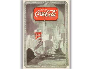 Vanha juliste Coca-Cola, 59 x 84 cm (A1), hinta ja tiedot | Taulut | hobbyhall.fi