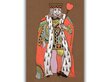 Vintage juliste lapsille Liisa Ihmemaassa: King of Hearts, 59 x 84cm (A1), hinta ja tiedot | Taulut | hobbyhall.fi