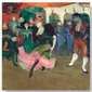 Jäljennös Marcelle Lender, Dancing Bolero (Henri Toulouse-Lautrec), 100 x 100 cm. hinta ja tiedot | Taulut | hobbyhall.fi
