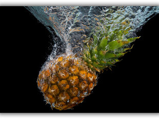 Maalaus Ananas, 100 x 70 cm hinta ja tiedot | Taulut | hobbyhall.fi