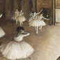 Jäljennös Balettiharjoitus lavalla, Edgar Degas, 100 x 80 cm hinta ja tiedot | Taulut | hobbyhall.fi
