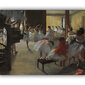 Jäljennös Balettiluokka, Edgar Degas, 100 x 80 cm hinta ja tiedot | Taulut | hobbyhall.fi