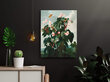 Jäljennös viistolehtinen begonia (Robert John Thornton (1808)), 100 x 70 cm hinta ja tiedot | Taulut | hobbyhall.fi