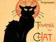 Vintage juliste Black Cat Tour hinta ja tiedot | Taulut | hobbyhall.fi