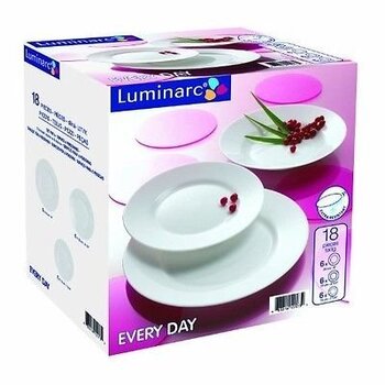 Astiasto Luminarc Everyday, 18 osaa hinta ja tiedot | Astiat | hobbyhall.fi