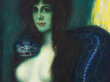 Jäljennös Sin (Franz von Stuck), 100 x 60 cm hinta ja tiedot | Taulut | hobbyhall.fi