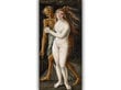 Jäljennös Kuolema ja neito (Hans Baldung), 100 x 50 cm hinta ja tiedot | Taulut | hobbyhall.fi