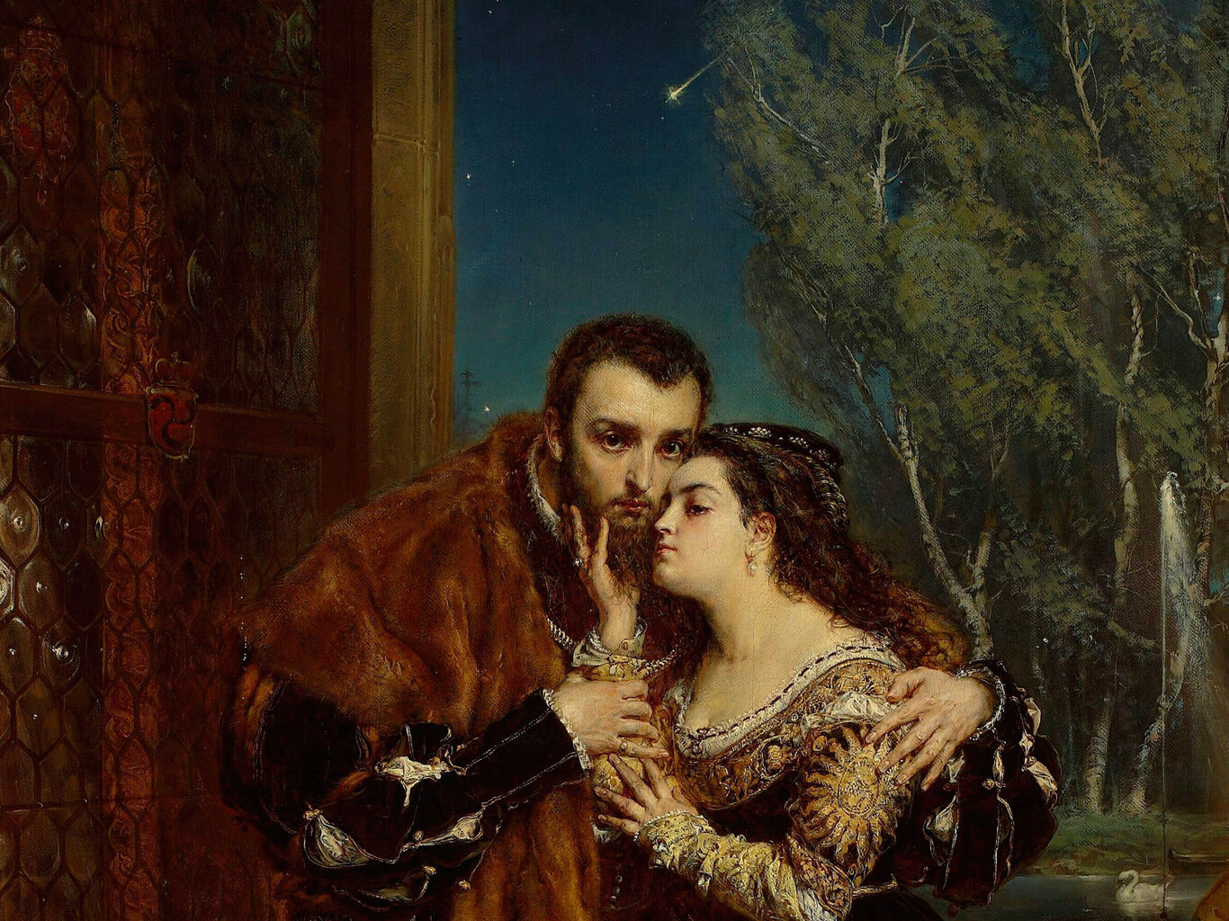 Žygimantas Augustassa ja Barbora Radvilaitė Vilnassa (Jan Matejko), 100 x 80 cm hinta ja tiedot | Taulut | hobbyhall.fi