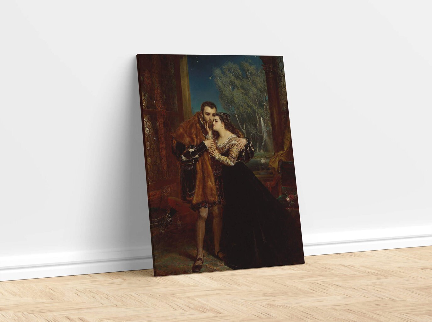 Žygimantas Augustassa ja Barbora Radvilaitė Vilnassa (Jan Matejko), 100 x 80 cm hinta ja tiedot | Taulut | hobbyhall.fi