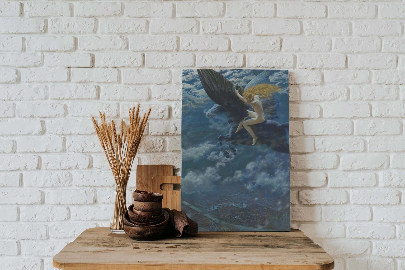 Jäljennös Unelmien idylli (Valkyrie) (Edward Robert Hughes), 100 x 70 cm hinta ja tiedot | Taulut | hobbyhall.fi