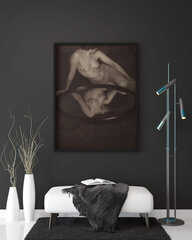 Retro eroottinen maalaus Nude peilillä, 100 x 80 cm hinta ja tiedot | Eroottiset lahjat | hobbyhall.fi