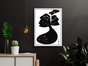 Jäljennös The Black Cape (Aubrey Vincent Beardsley), 100 x 70 cm hinta ja tiedot | Taulut | hobbyhall.fi