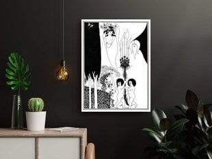 Jäljennös Herodeksen silmät (Aubrey Vincent Beardsley), 100 x 70 cm hinta ja tiedot | Taulut | hobbyhall.fi