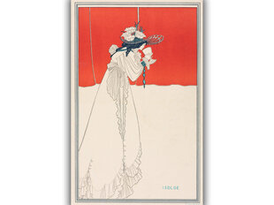 Jäljennös Isolde (Aubrey Vincent Beardsley), 100 x 70 cm hinta ja tiedot | Taulut | hobbyhall.fi