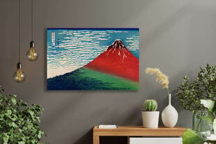 Jäljennös Kaunis tuuli, kirkas aamu (Katsushika Hokusai), 100 x 70 cm hinta ja tiedot | Taulut | hobbyhall.fi