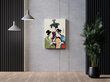 Jäljennys Kolme nuorta miestä tai tyttöä (Utamaro Kitagawa), 100 x 70 cm hinta ja tiedot | Taulut | hobbyhall.fi